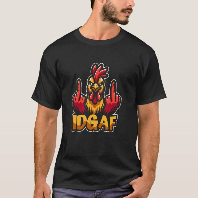 T-shirt Élevage de poulets - Œufs Fermier Poule Ça m'est é (Devant)