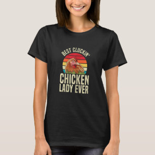 T-shirt Élevage de poulets pour femmes pour une dame éleve