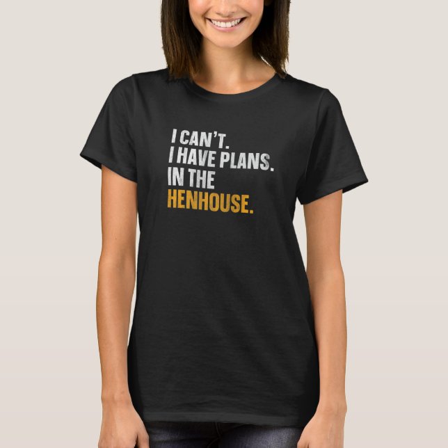 T-shirt Élevage de poulets pour un éleveur de poulets (Devant)