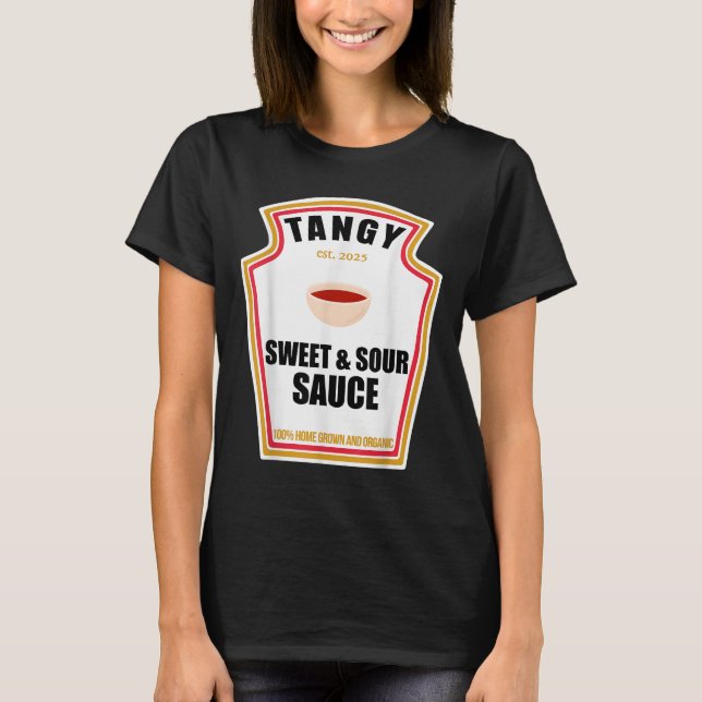 T-shirt Élevage De Sauce Douce Et Arustée Tangy Cos (Devant)
