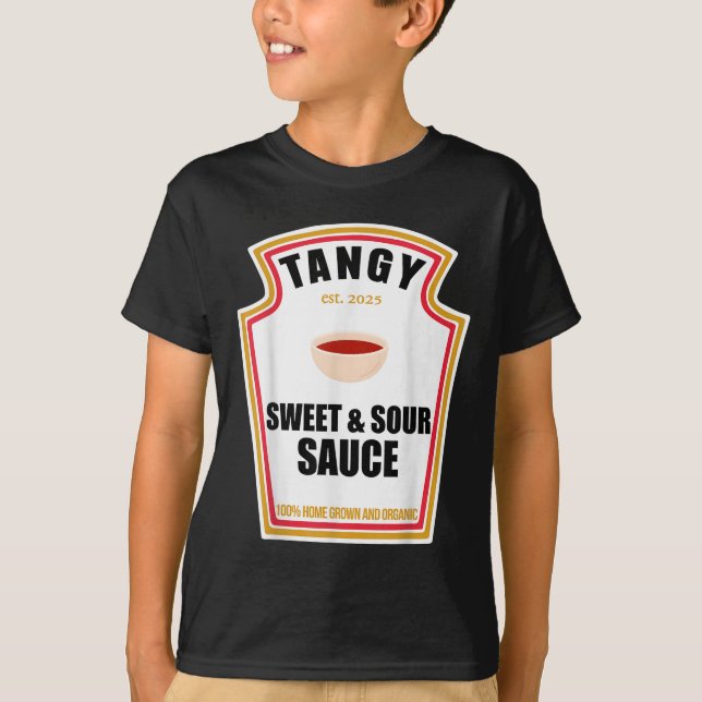 T-shirt Élevage De Sauce Douce Et Arustée Tangy Cos (Devant)