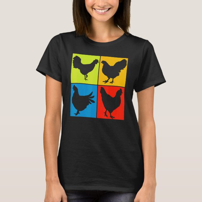 T-shirt Élevage de volaille Ferme d'élevage d'animaux d'él (Devant)