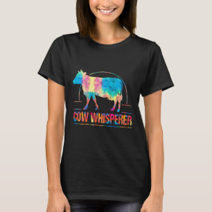 T-shirt Élevage Laitier Vacher Chuchoteur De Vaches Animal