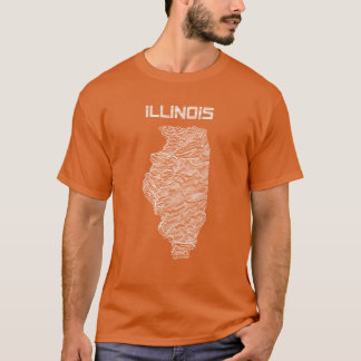 T-shirt Élévations inconnues de l'Illinois