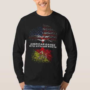 T-shirt Élevé avec des racines siciliennes Sicile