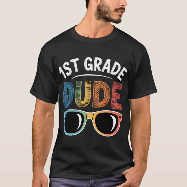 T-shirt élève de première année mec Backo School fille (Devant)