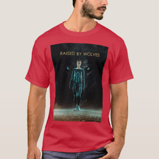 T-shirt Élevé Par La Mère Des Loups