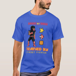 T-shirt Élevé Par Mario, Entraîné Par Street Fighter