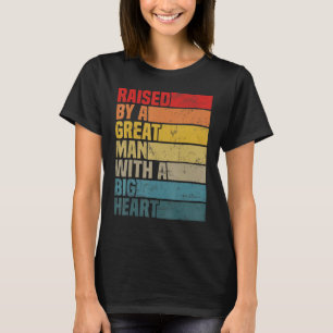 T-shirt Élevé Par Un Grand Homme Avec Un Gros Papa Coeur E