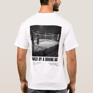 T-shirt Élevé par un père de boxe - Anneau vintage Art
