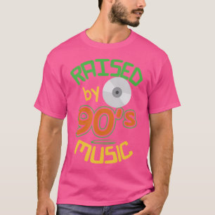 T-shirt Élevé Sur La Musique Des Années 90 Rétro Ancien Hi