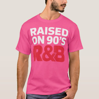 T-shirt Élevé Sur La Musique Dj Rb 90'S