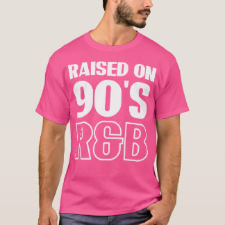 T-shirt Élevé Sur Rb Des Années 90