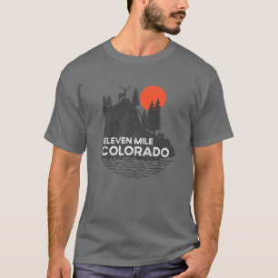 T-shirt Eleven Mile Colorado Randonnée Camping Nature Deer