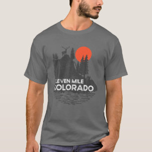 T-shirt Eleven Mile Colorado Randonnée Camping Nature Deer