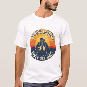 T-shirt Élever des légendes depuis le premier jour  Maman 