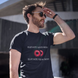 T-shirt Élever votre corps   Élever votre esprit