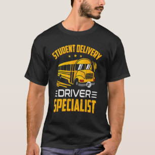 T-shirt Élèves Conducteur de bus Conducteurs de bus scolai