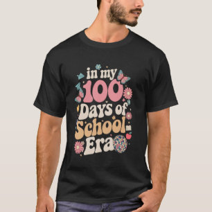 T-shirt Élèves Enfants Enseignant Dans Mes 100 Jours D'éco
