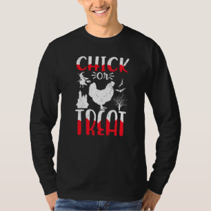 T-shirt Éleveur Animal Compagnon Poussin Ou Traiter Poules