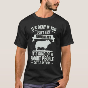 T-shirt Éleveur de bétail de personnes intelligentes Rac