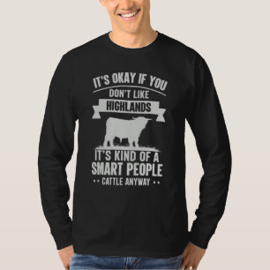 T-shirt Éleveur de bétail de personnes intelligentes Race