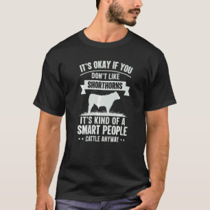 T-shirt Éleveur de bétail de personnes intelligentes Race
