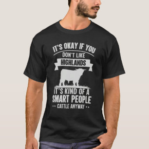 T-shirt Éleveur de bétail de personnes intelligentes Race