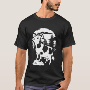 T-shirt Éleveur de bovins - Élevage de bovins Hurlement de