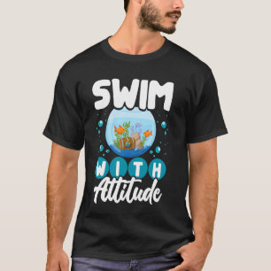 T-shirt Éleveur de poissons d'aquarium réservoir de mer
