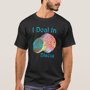 T-shirt Éleveur de poissons Discus Vendeur Aquariophile