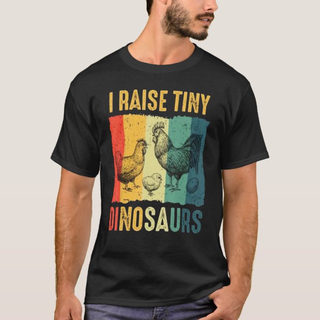 T-shirt Éleveur de poulets coq poule (Devant)