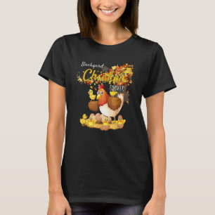 T-shirt Éleveur de poulets de jardin disant humour sarcast