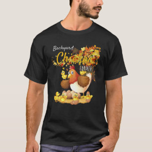 T-shirt Éleveur de poulets de jardin disant sarcasme