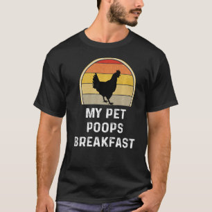 T-shirt Éleveur de poulets rétro, élevage de basse-cour, m
