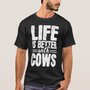 T-shirt Éleveur de vaches Agriculture