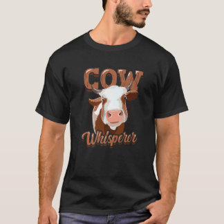 T-shirt Éleveur de vaches chuchoteur