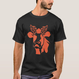 T-shirt Éleveur de vaches Élevage de bovins Amour Animal V