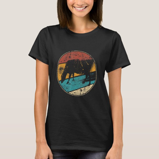 T-shirt Éleveur de vaches Ferme vintage (Devant)