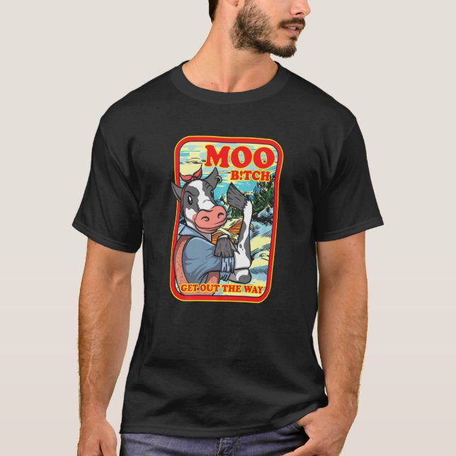 T-shirt Éleveur de vaches laitières (Devant)