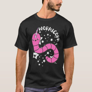 T-shirt Éleveur de vers licorne vers vermiculture élevage