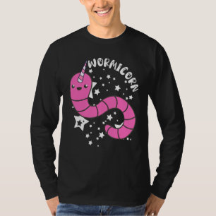 T-shirt Éleveur de vers Licorne Vers Vermiculture Élevage