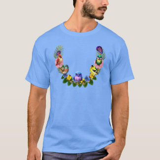 T-shirt Éleveur d'oiseaux Ornithologue Oiseau Observateur