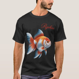 T-shirt éleveurs de poissons rouges ornementaux Ryukin pou