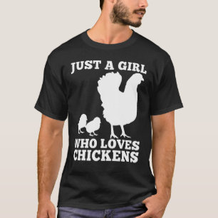 T-shirt Éleveuse de poussins de poulet