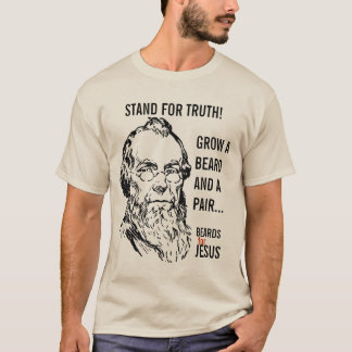 T-shirt Élevez une barbe et une PAIRE !