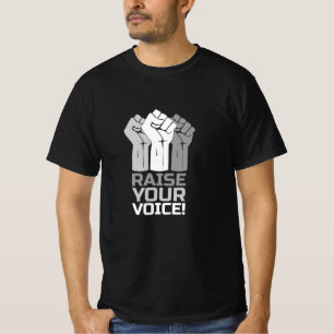 T-shirt Élevez votre voix 3 W