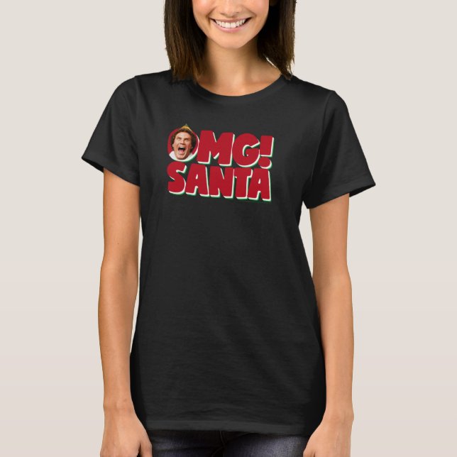 T-shirt Elf Buddy OMG Père Noël (Devant)