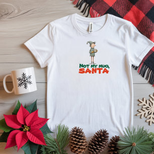 T-shirt Elf de dessin animé vintage vœux ironiques
