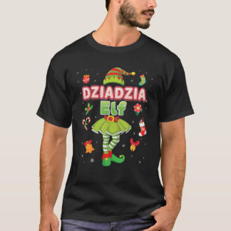 T-shirt Elf Dziadzia Joyeux Noël S